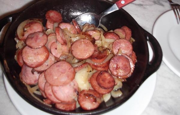 Receita de Linguiça na cachaça