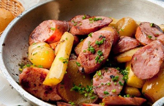 Linguiça na Cachaça