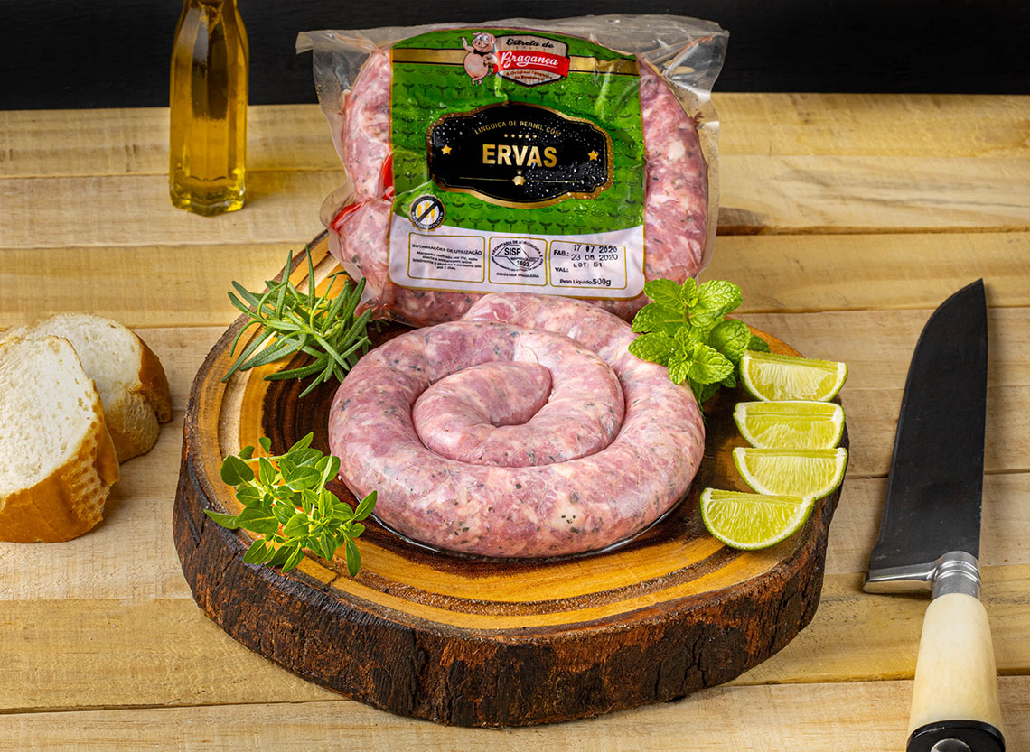 Linguiça de Pernil com Ervas Resfriada 500g