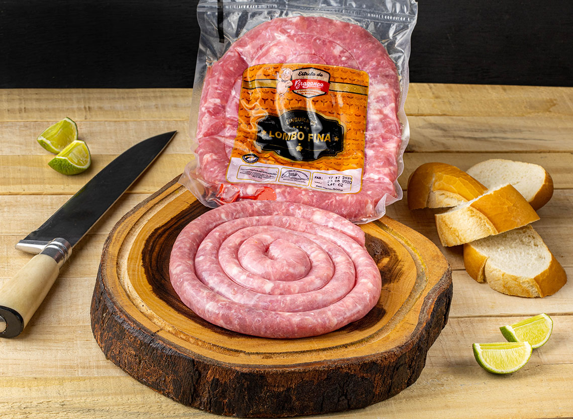 Linguiça de Lombo Suíno Fina Resfriada 500g